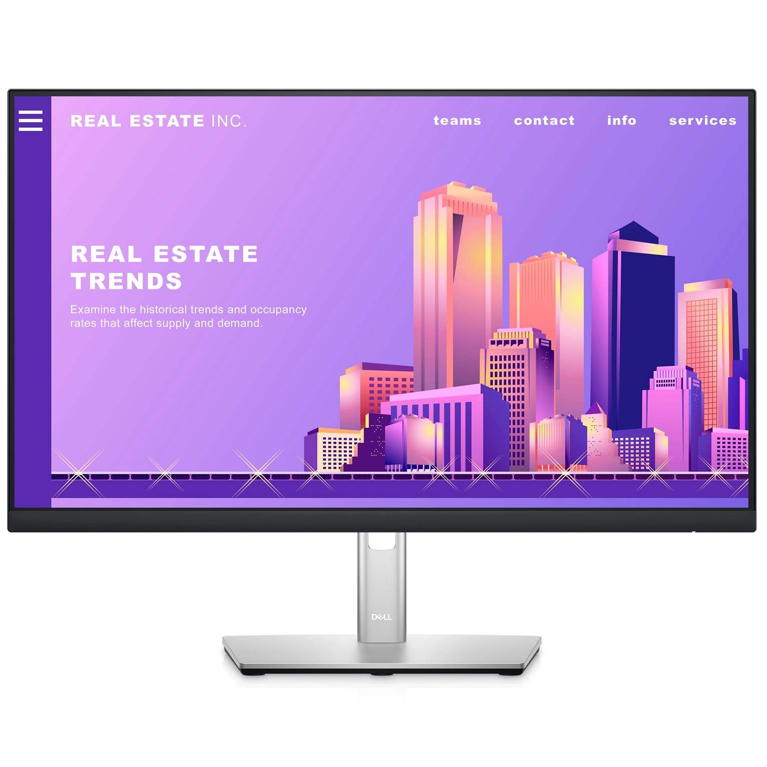 Full HD монитор Dell P2422HE