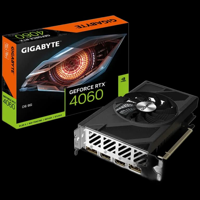 Gigabyte GeForce RTX 4060 - 8GB, черный