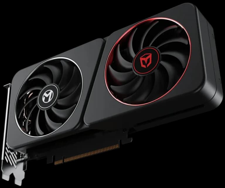 MAXSUN INTEL Arc B580 MILESTONE - 12GB, черный цвет