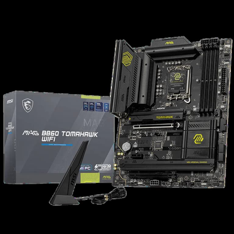 MSI MAG B860 TOMAHAWK - DDR5, WIFI, черный цвет