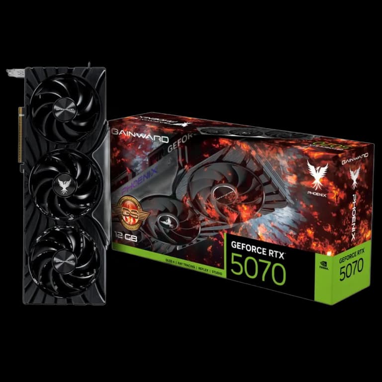 Gainward GeForce RTX 5070 PHOENIX GS - 12GB, черный цвет