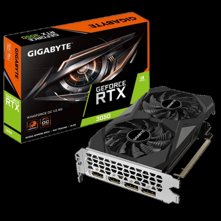 Gigabyte Bad Pack RTX3050 WINDFORCE OC V2 6GB