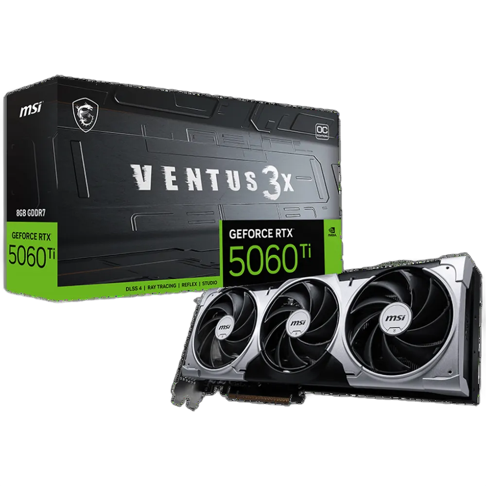 MSI RTX5060Ti VENTUS 3X OC 8GB GDDR7