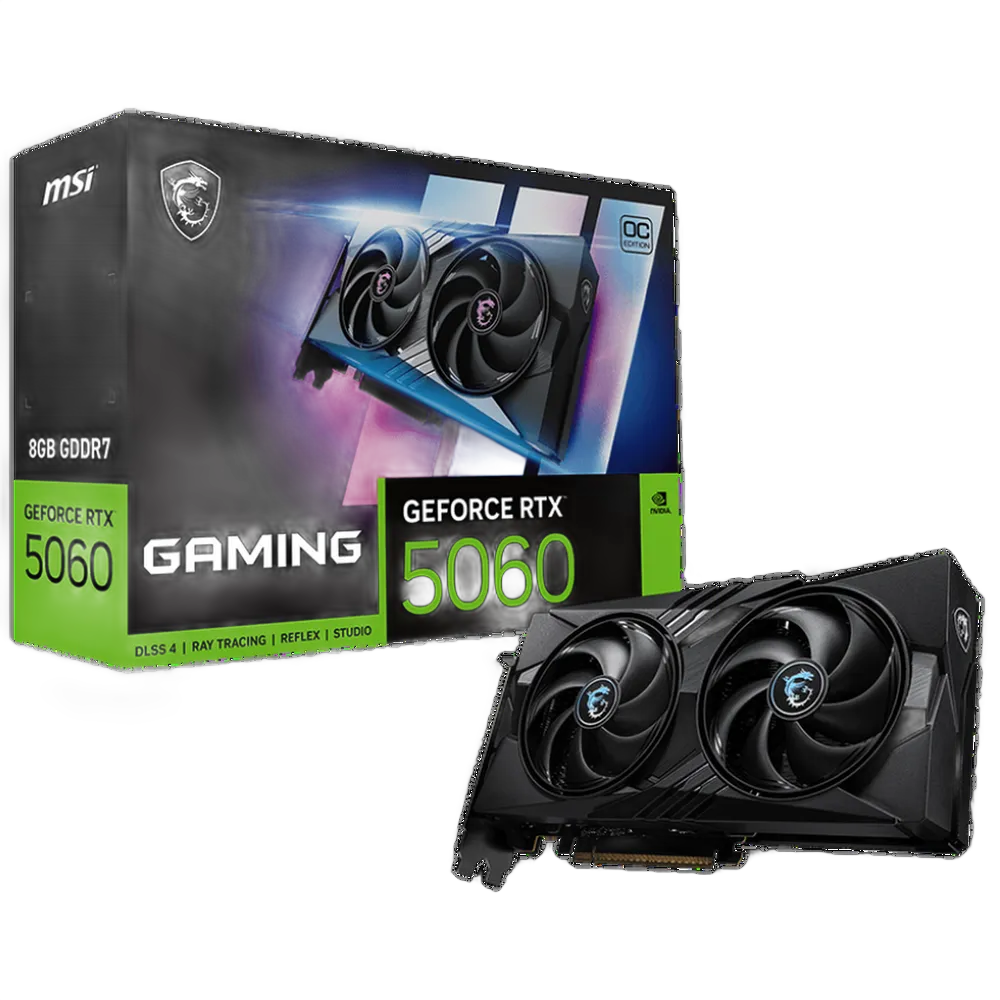 MSI RTX5060 GAMING OC 8GB GDDR7