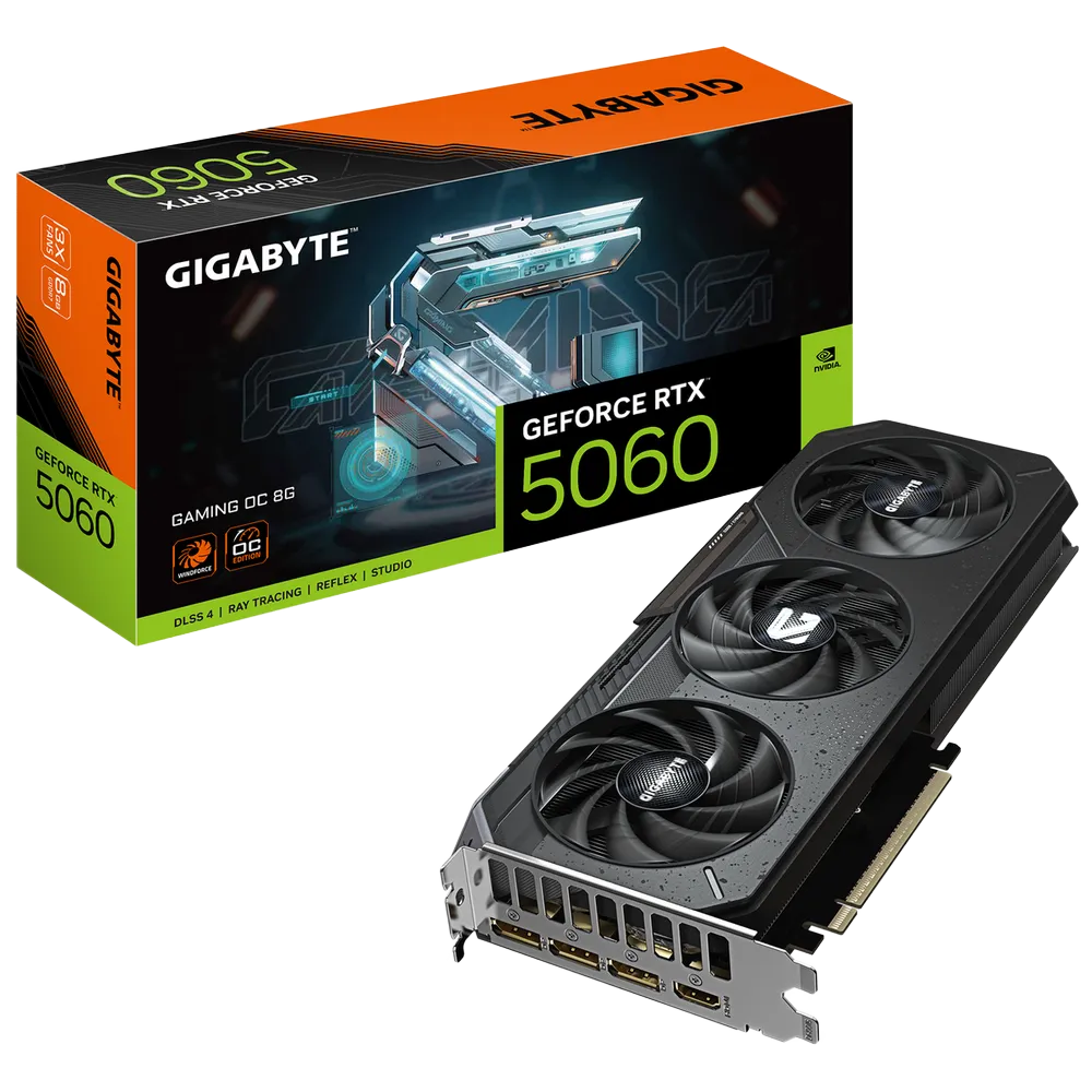 Gigabyte RTX5060 GAMING OC 8GB GDDR7