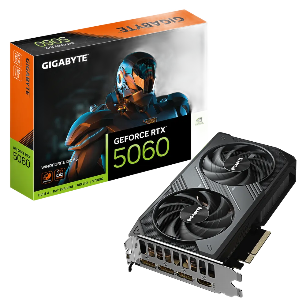Gigabyte RTX5060 WINDFORCE OC 8GB GDDR7