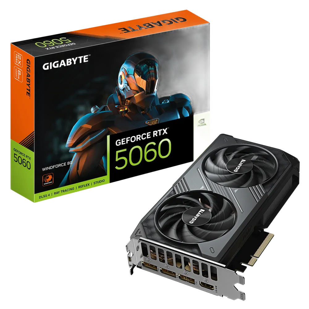Gigabyte RTX5060 WINDFORCE 8GB GDDR7