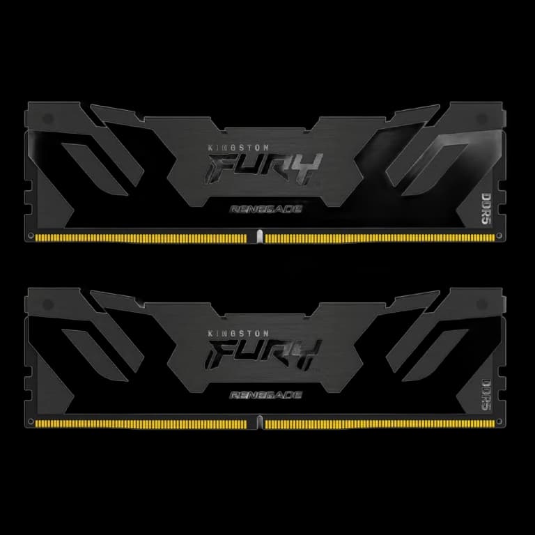 32GB Kingston FURY Renegade - DDR5, 7600MHz, 2x16GB, черный цвет