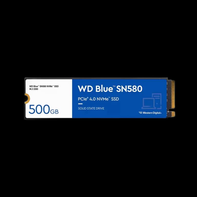 500GB Western Digital M.2 2280 Blue SN580 - 4000MB/s