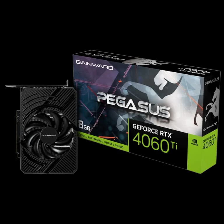 Gainward GeForce RTX 4060 Ti PEGASUS - 8GB, черный цвет