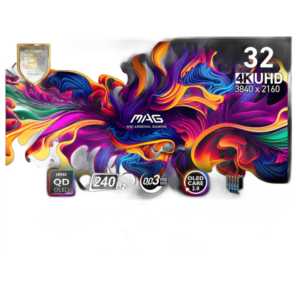 4K QD-OLED монитор MSI MAG 321UPX