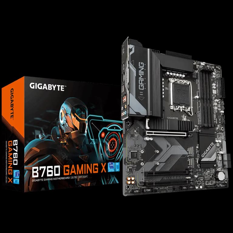 Gigabyte B760 GAMING X - DDR5, черный цвет