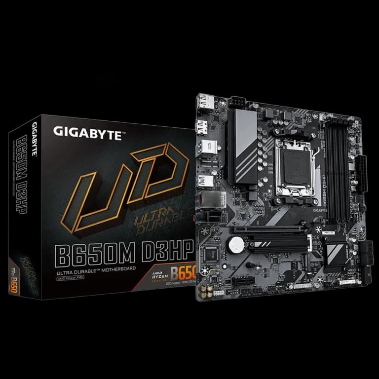 Gigabyte B650M D3HP AX - DDR5, черный цвет