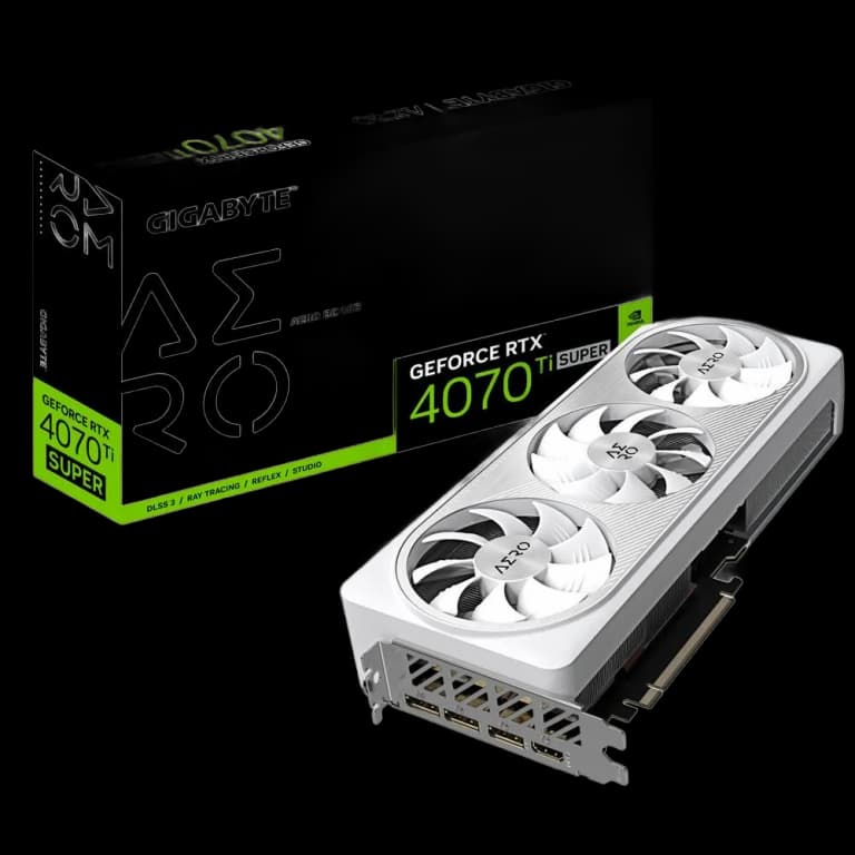 Gigabyte GeForce RTX 4070 Ti SUPER AERO OC - 16GB