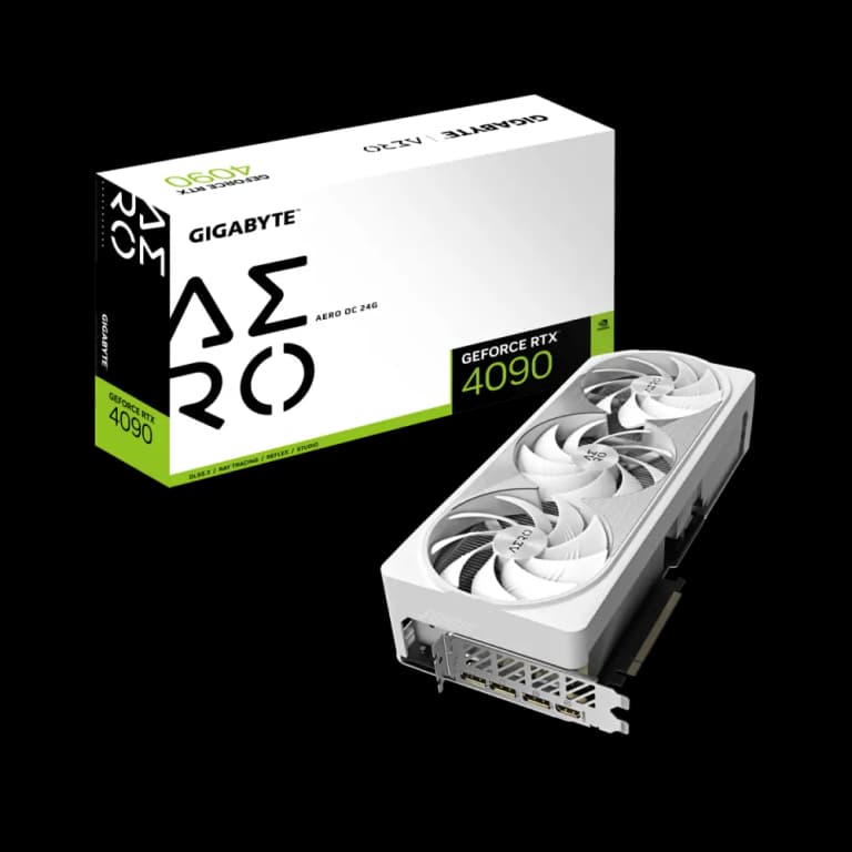 Gigabyte GeForce RTX 4090 AERO OC - 24GB, белый