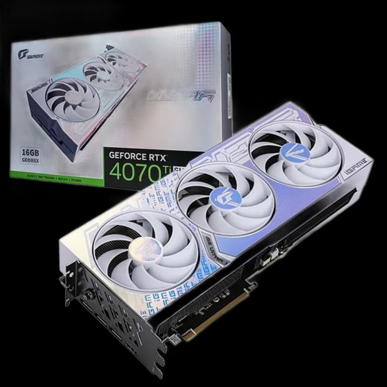 Colorful GeForce RTX 4070 Ti SUPER iGame Ultra - 16GB, белый