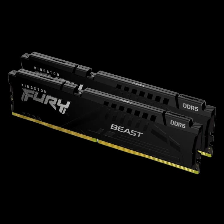 32GB Kingston FURY Beast - DDR5, 5600MHz, 2x16GB, черный цвет