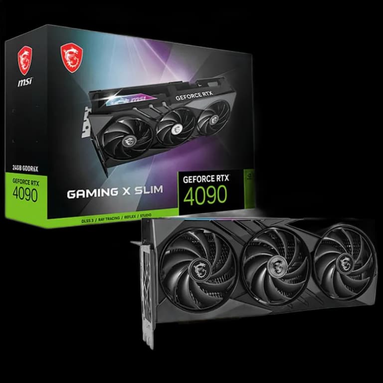 MSI GeForce RTX 4090 GAMING X SLIM - 24GB, черный