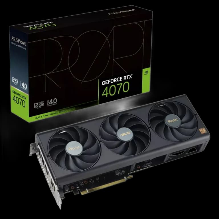 ASUS GeForce RTX PROART - 12GB, черный цвет