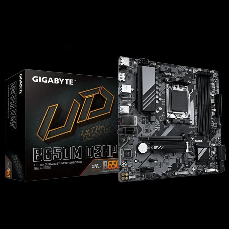 Gigabyte B650M D3HP - DDR5, черный цвет