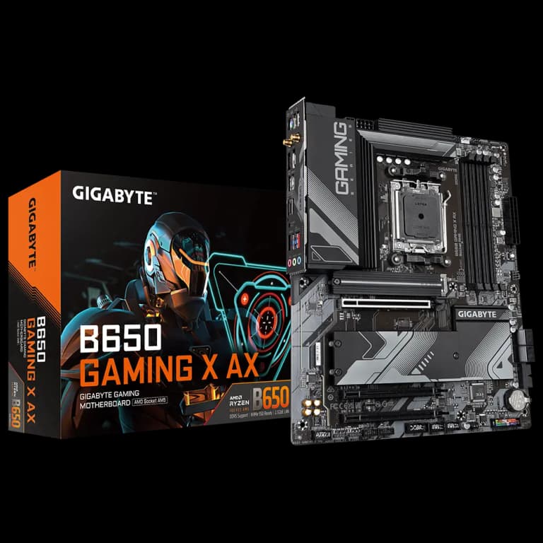 Gigabyte B650 GAMING X AX - DDR5, черный цвет
