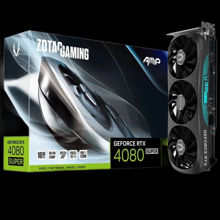  Zotac GeForce RTX 4080 SUPER AMP - 16GB, черный