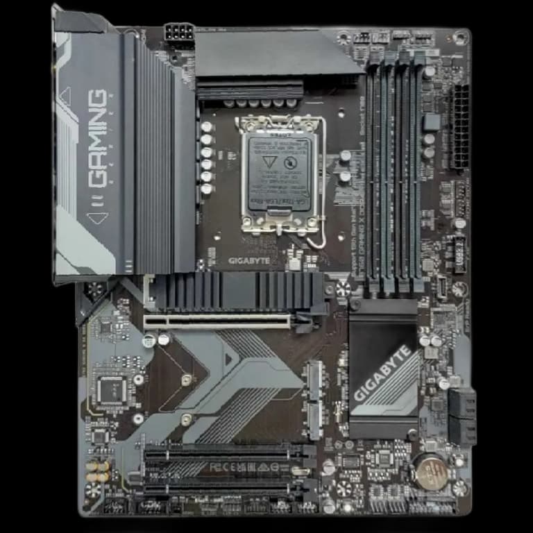 Gigabyte B760 GAMING X - DDR4, черный цвет