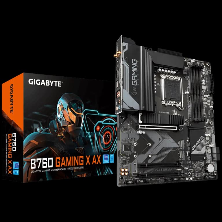 Gigabyte B760 GAMING X AX - DDR5, WIFI, черный цвет
