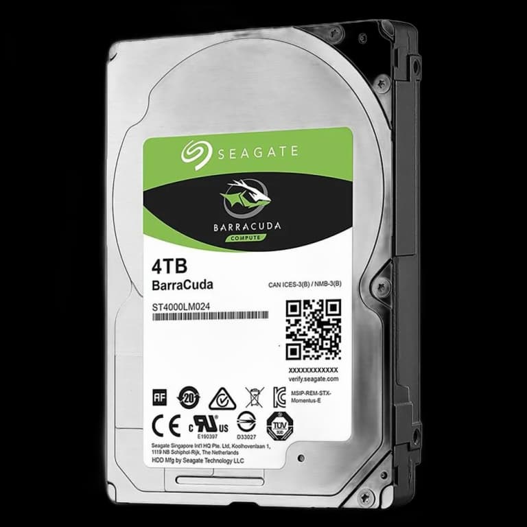 4TB 2.5" Seagate BarraCuda - 6000MB/s