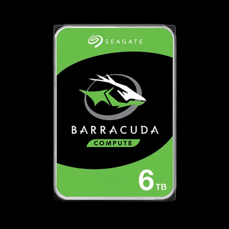 6TB 3.5" Seagate BarraCuda - 6000MB/s