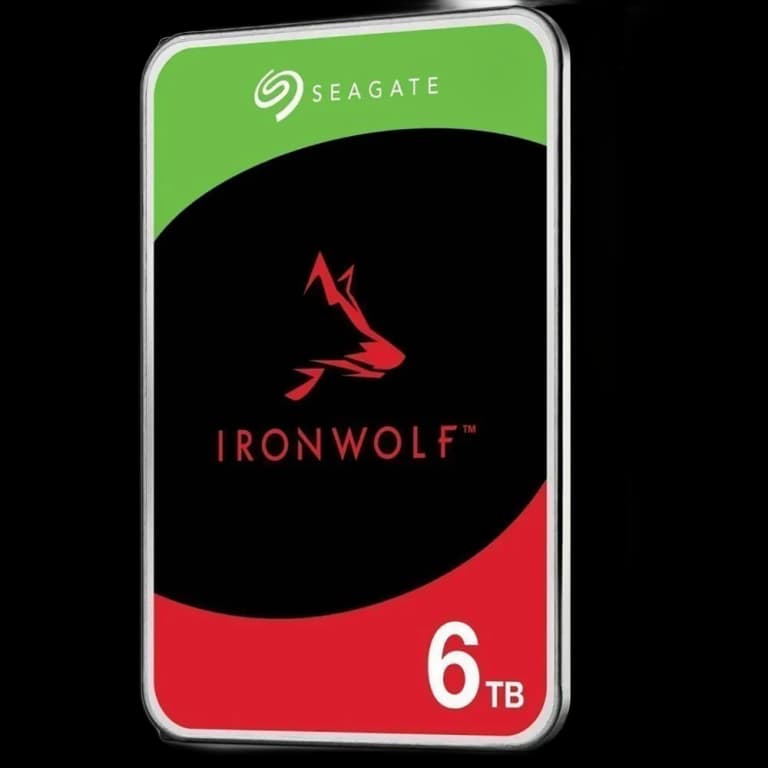 6TB  Seagate 3.5" IronWolf NAS - 6000MB/s