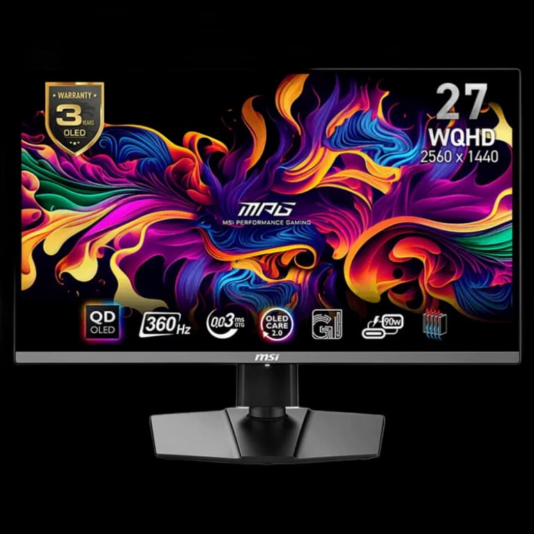 26.5" MSI MPG 271QRX QD-OLED - черный