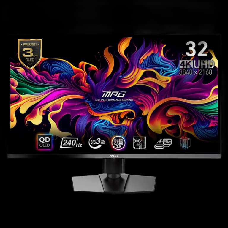 31.5" MSI MPG 321URX QD-OLED - черный
