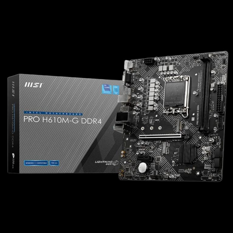 MSI PRO H610M-G - DDR4
