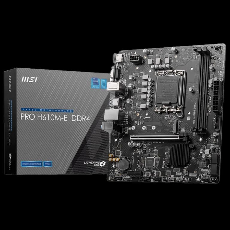 MSI PRO H610M-E - DDR4