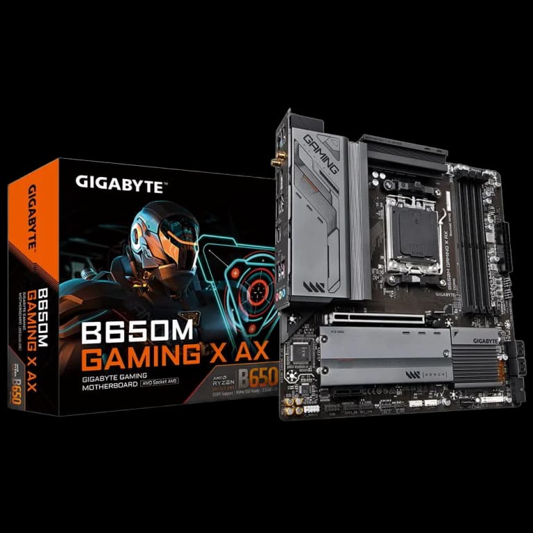 Gigabyte B650M GAMING X AX - DDR5, WIFI, черный цвет