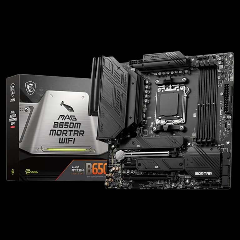 MSI MAG B650M MORTAR - DDR5, WIFI, черный цвет