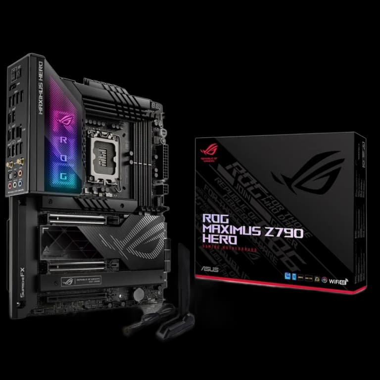 ASUS ROG MAXIMUS Z790 HERO - DDR5, черный цвет