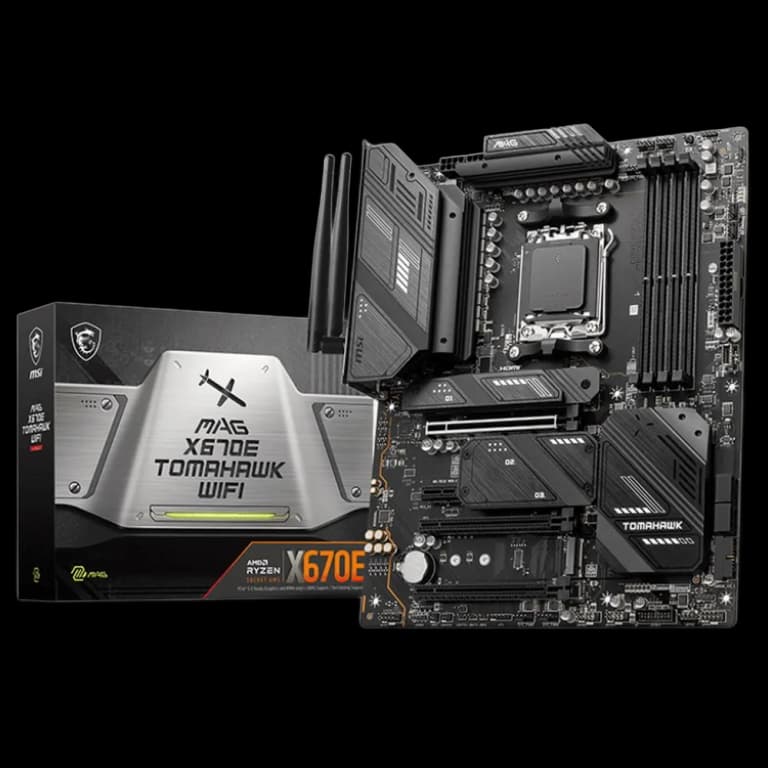 MSI MAG X670E TOMAHAWK - DDR5, WIFI, черный цвет