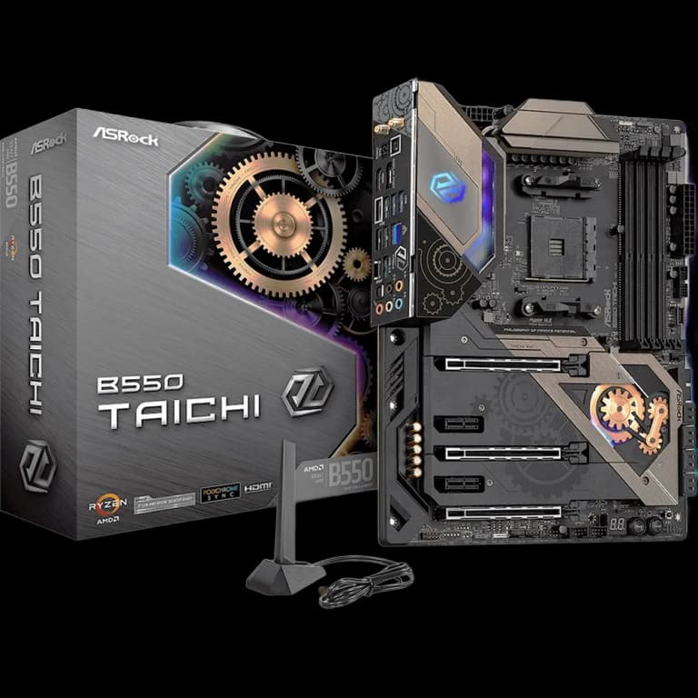 ASRock B550 TAICHI - DDR4, черный цвет