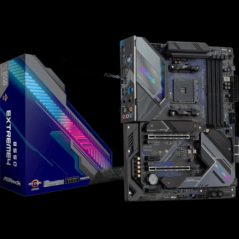 ASRock B550 EXTREME4 - DDR4, черный цвет