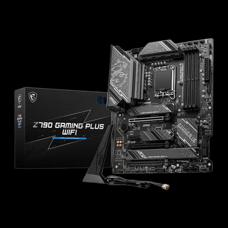 MSI Z790 GAMING PLUS - DDR5, WIFI, черный цвет