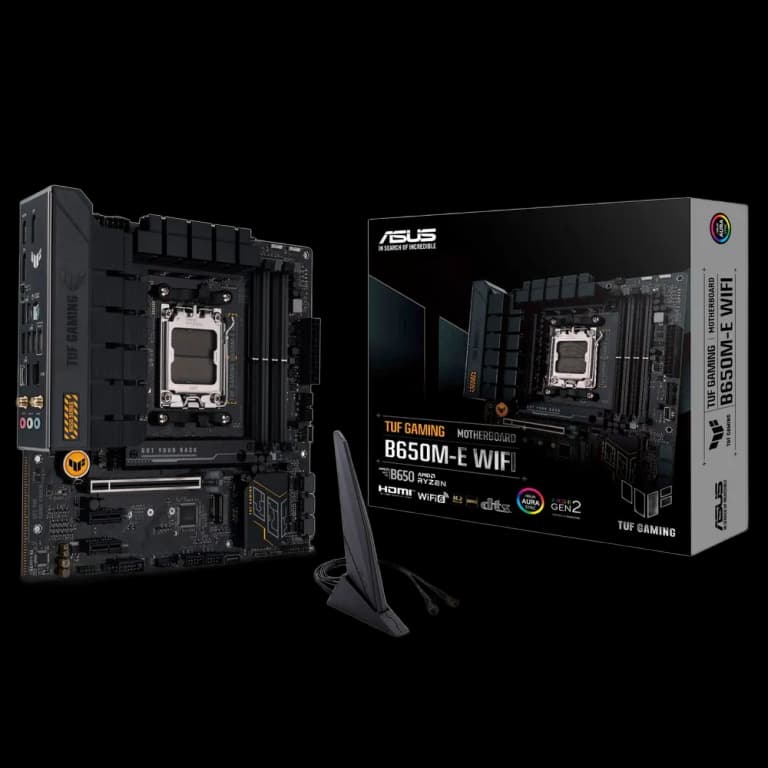 ASUS TUF GAMING B650M-E - DDR5, WIFI, черный цвет