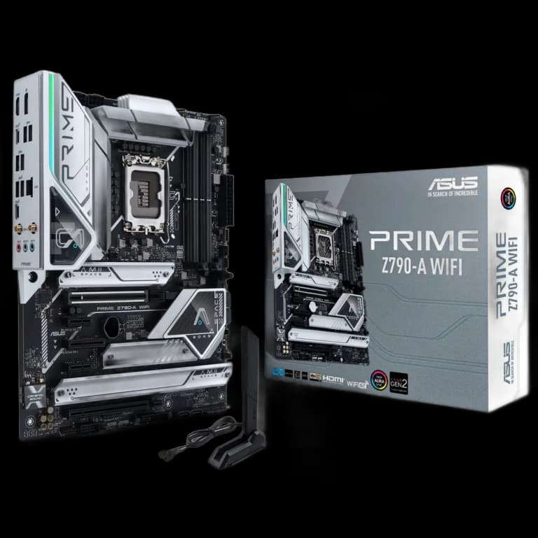 ASUS PRIME Z790-A - DDR5, WIFI, белый цвет
