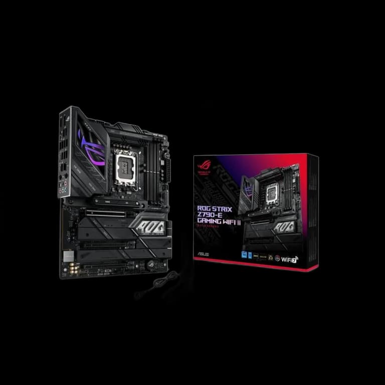 ASUS ROG STRIX Z790-E GAMING II - DDR5, WIFI, черный цвет