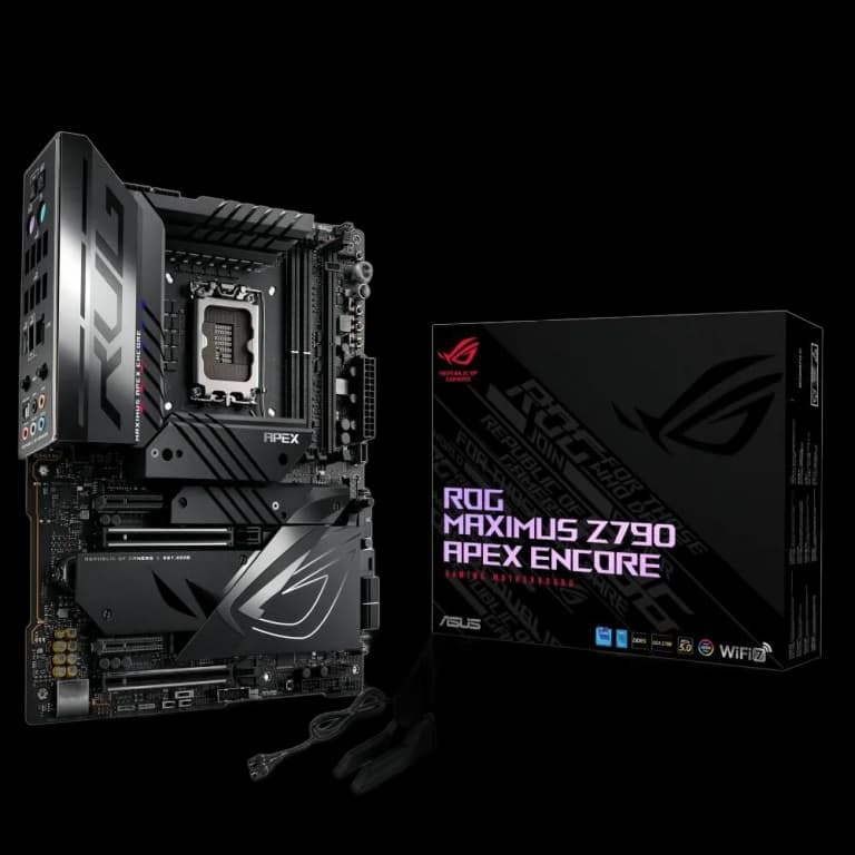 ASUS ROG MAXIMUS Z790 APEX ENCORE - DDR5, WIFI, черный цвет