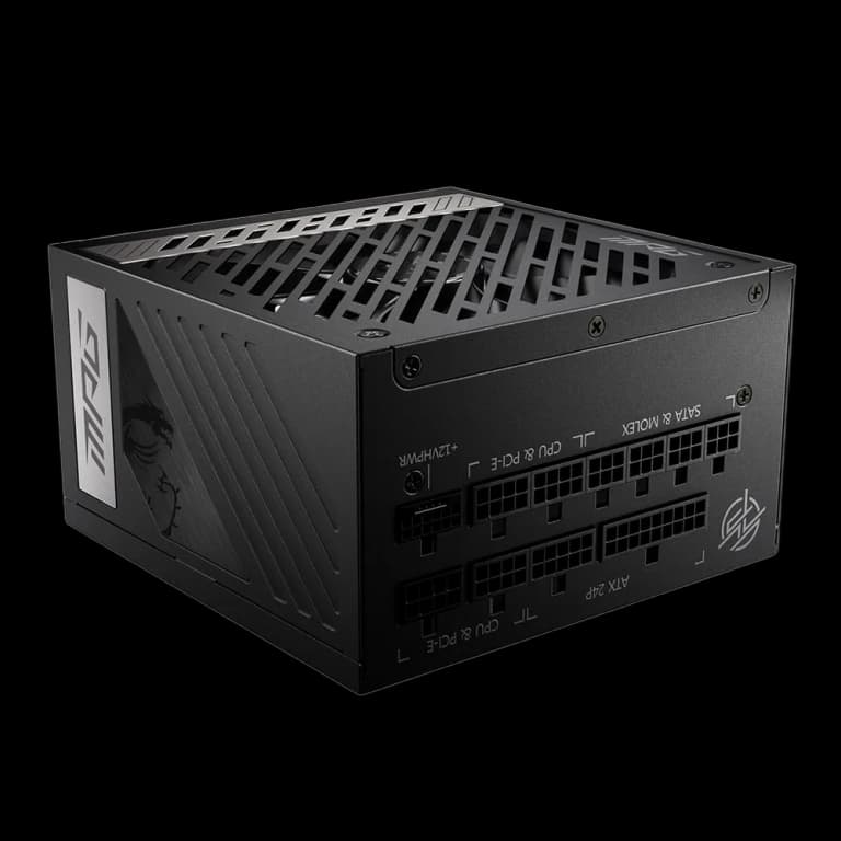 850W MSI MPG A850G PCIE5 80+ Gold