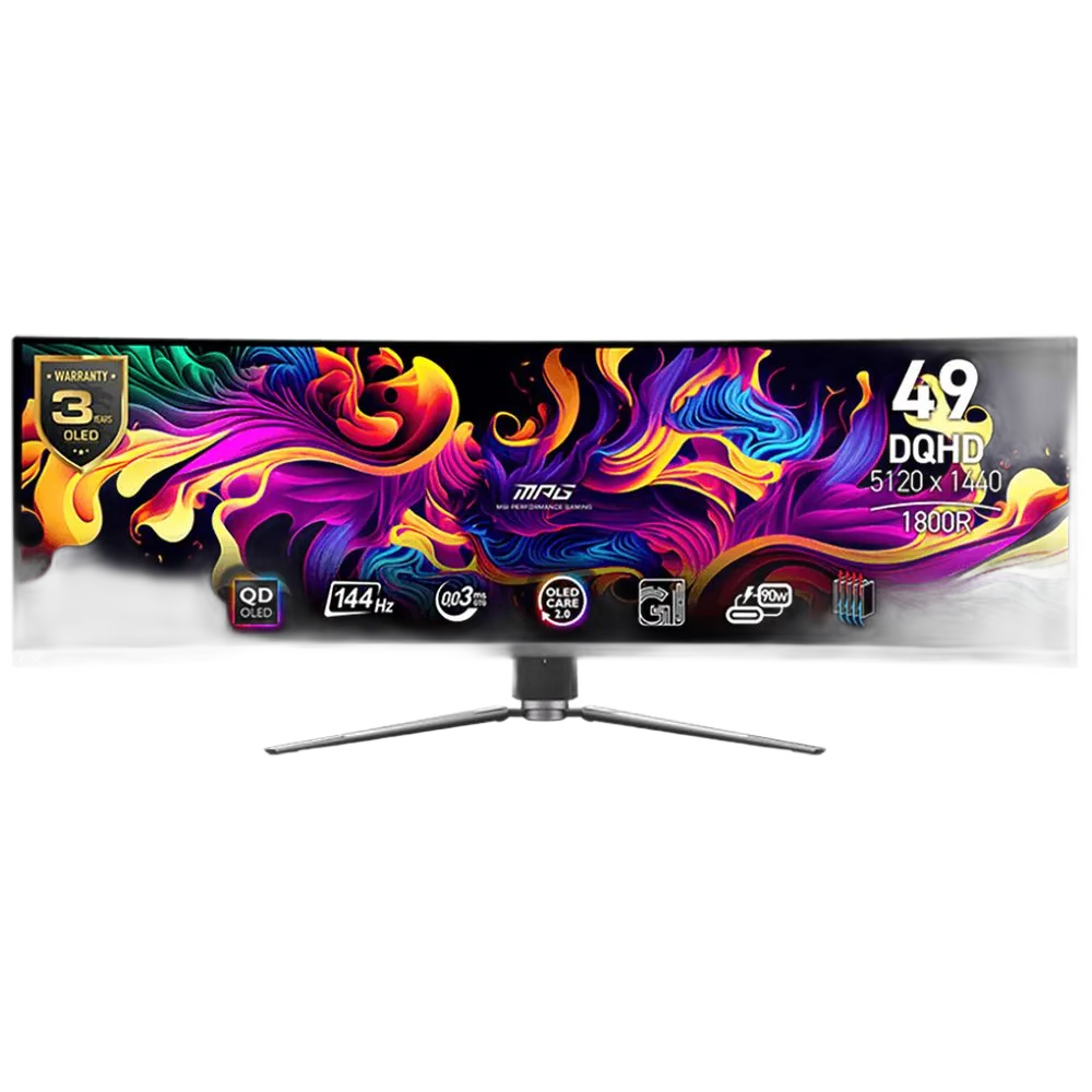 DWQHD QD-OLED монитор MSI MPG 491CQP