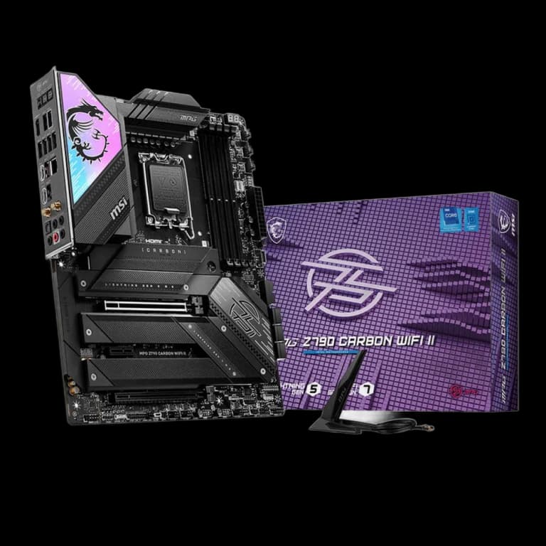 MSI MPG Z790 CARBON II - DDR5, WIFI, черный цвет