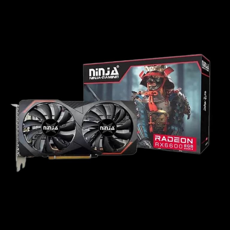 Ninja (Sinotex) Radeon RX 6600 - 8GB, черный цвет